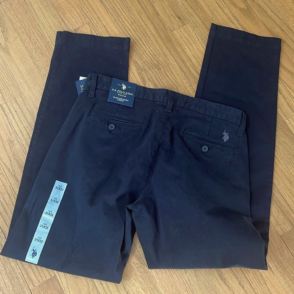 MENS US POLO ASSN CHINOS W31/L32 | NWT $50